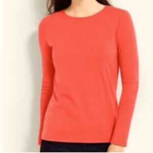 TALBOTS Red Persimmon Sweater NWT